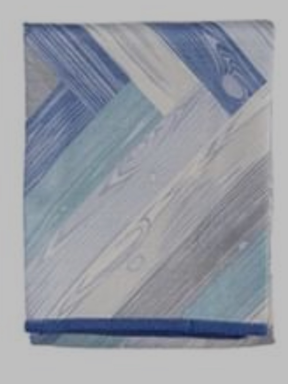Norwex Window Cloth Weathered Wood Dark Blue Trim Limited Edition NWT